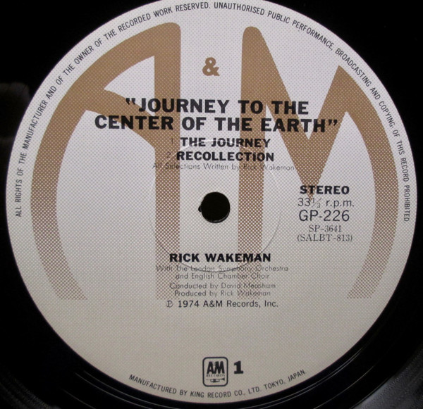 Rick Wakeman - Journey To The Centre Of The Earth (LP, Album, Gat) - 画像 (4)