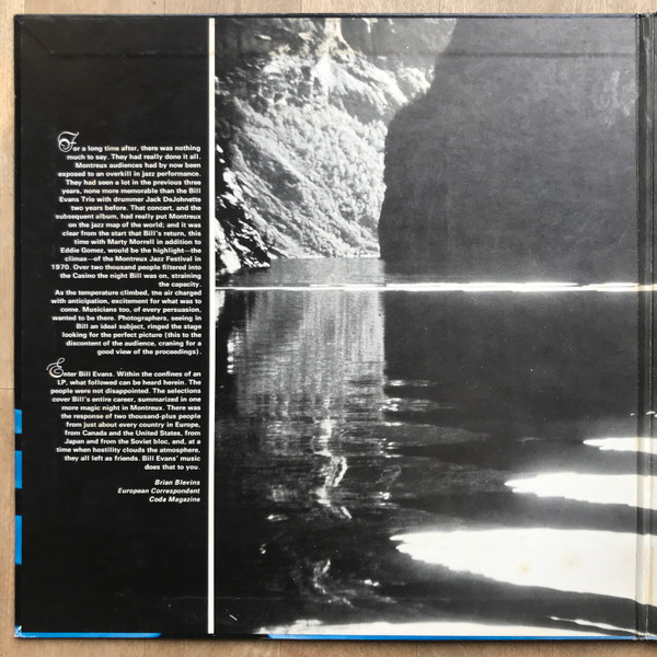 Bill Evans - Montreux II – Recorded Live At The Montreux Festival, 1970 (LP, Album, Dee) - 画像 (2)