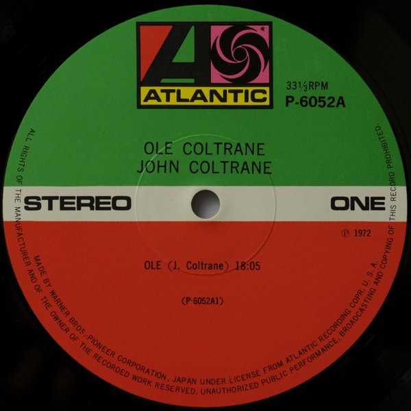 John Coltrane - Olé Coltrane (LP, Album, RE) - 画像 (2)