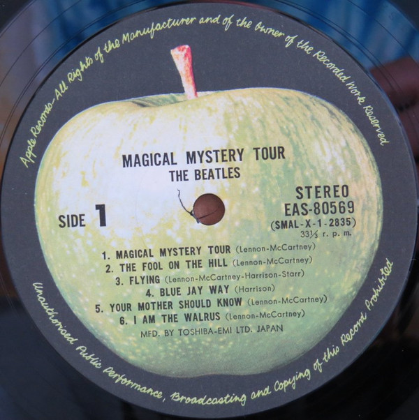 The Beatles = ザ・ビートルズ - Magical Mystery Tour = マジカル・ミステリー・ツアー (LP, Album, RE, Gat) - 画像 (4)