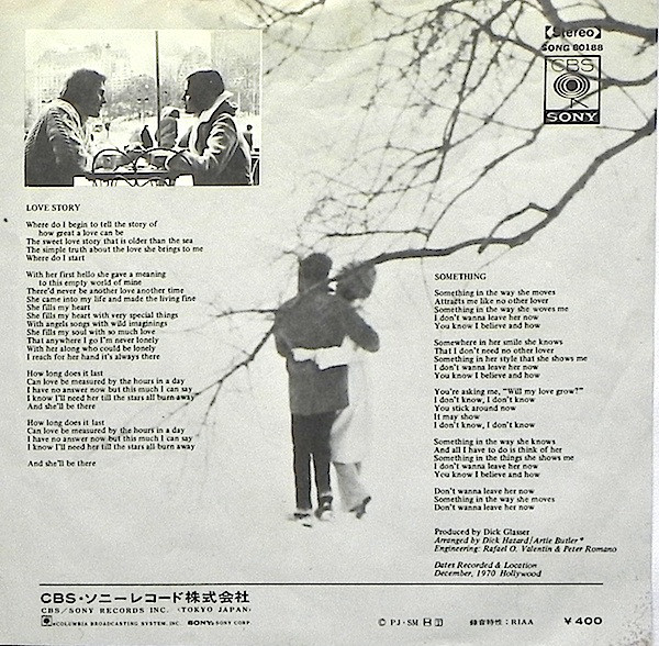 Andy Williams - Love Story (7") - 画像 (4)