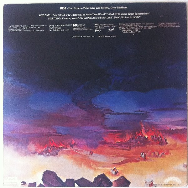 Kiss - Destroyer (LP, Album, Blu) - 画像 (3)