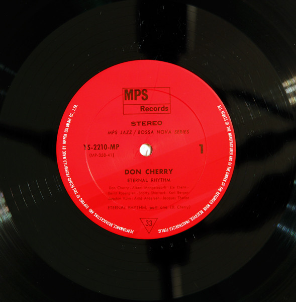 Don Cherry - Eternal Rhythm = 永遠のリズム (LP, Album, Gat) - 画像 (5)
