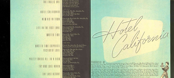 Eagles - Hotel California (LP, Album, RE, Gat) - 画像 (5)