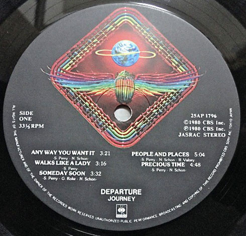 Journey - Departure (LP, Album) - 画像 (4)