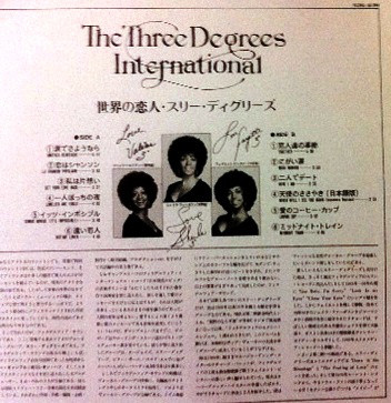 The Three Degrees - International (LP, Album) - 画像 (2)