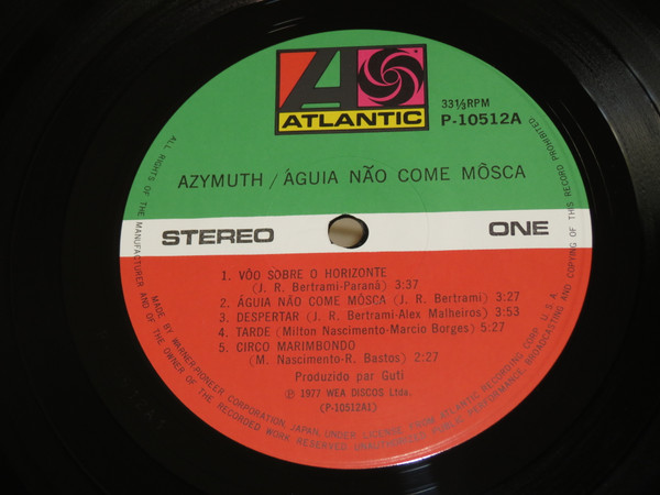 Azymuth - Águia Não Come Mosca (LP, Album) - 画像 (4)
