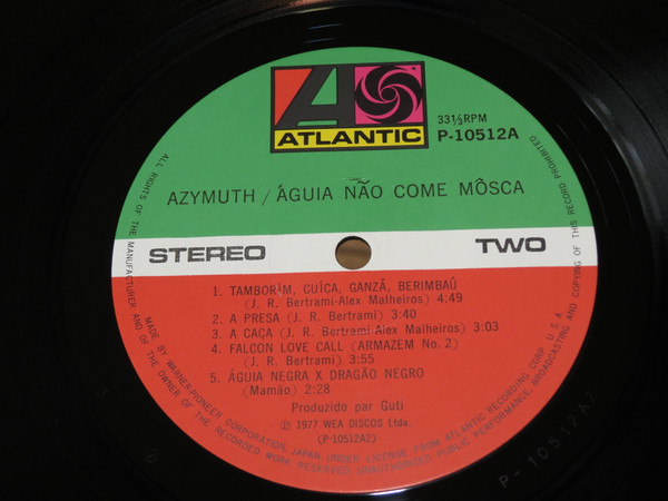 Azymuth - Águia Não Come Mosca (LP, Album) - 画像 (5)