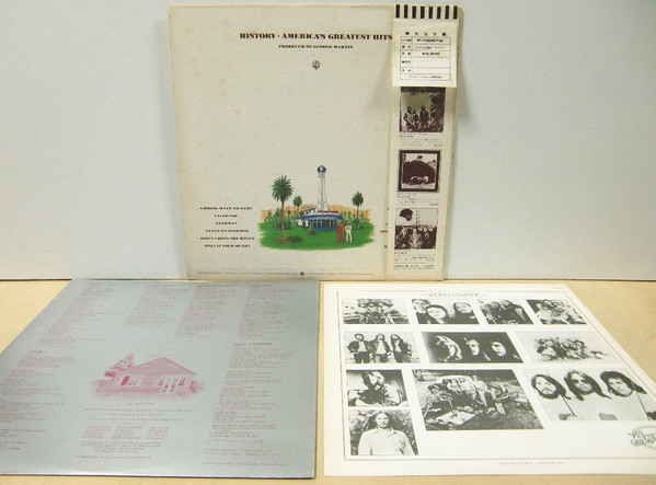 America (2) - History · America's Greatest Hits (LP, Comp) - 画像 (5)