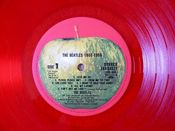 The Beatles - 1962-1966 (2xLP, Comp, RE, Red) - 画像 (4)