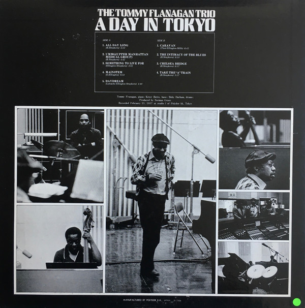 The Tommy Flanagan Trio - A Day In Tokyo (LP, Album) - 画像 (2)