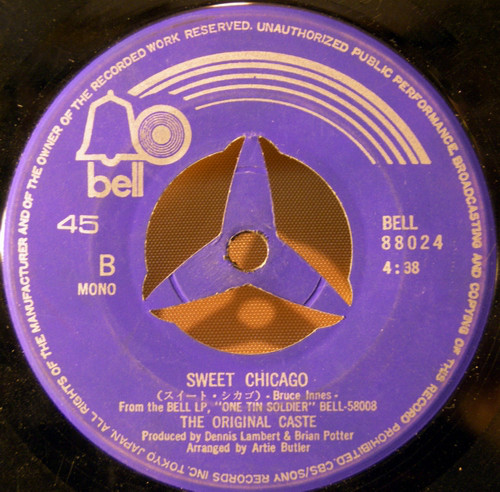 The Original Caste - Mr. Monday / Sweet Chicago (7", Single, Mono) - 画像 (4)