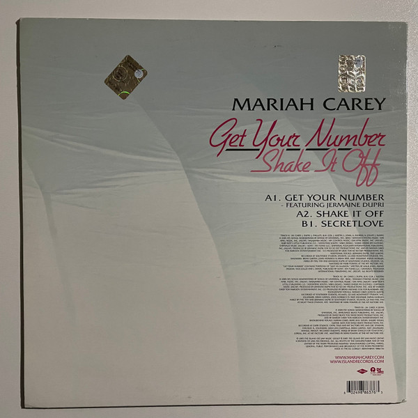 Mariah Carey - Get Your Number / Shake It Off (12", Single) - 画像 (2)