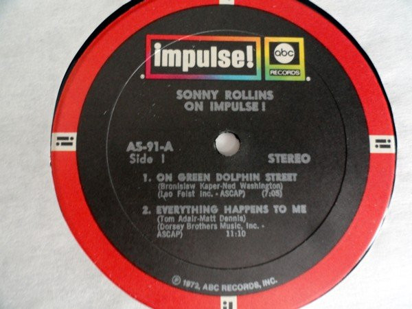 Sonny Rollins - On Impulse! (LP, Album, RE) - 画像 (2)