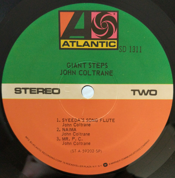 John Coltrane - Giant Steps (LP, Album, RE, SP-) - 画像 (4)