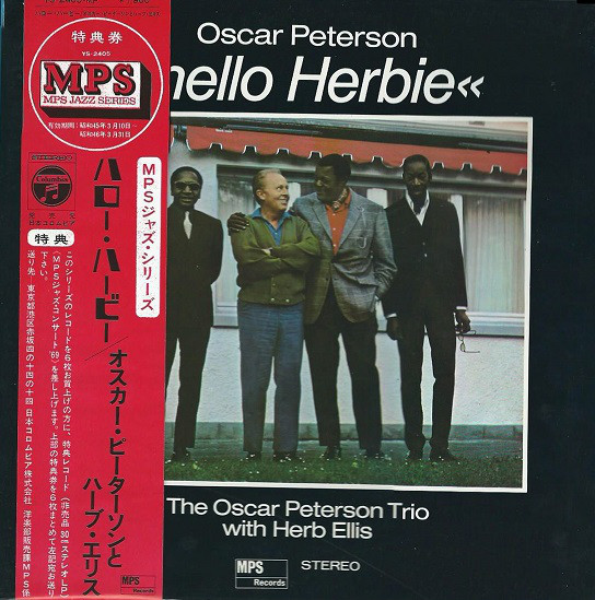 The Oscar Peterson Trio With Herb Ellis - Hello Herbie (LP, Album, Gat)