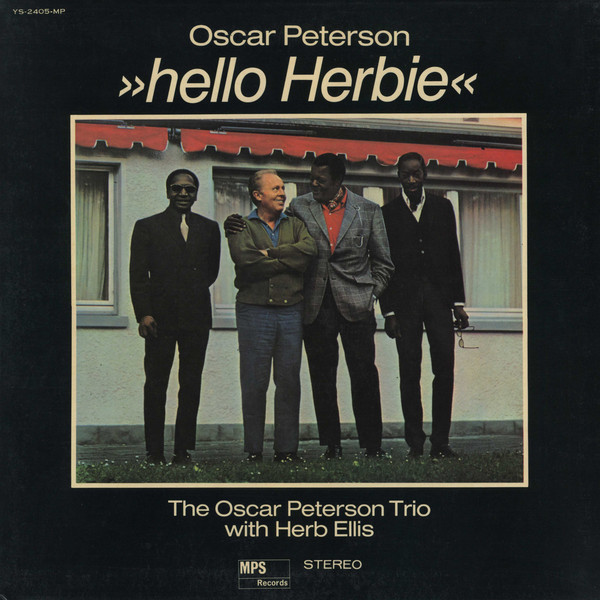 The Oscar Peterson Trio With Herb Ellis - Hello Herbie (LP, Album, Gat) - 画像 (2)