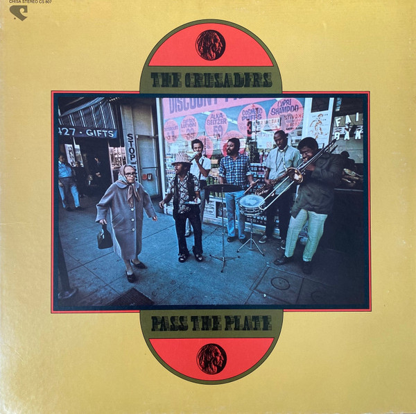 The Crusaders - Pass The Plate (LP, Album, Ind)