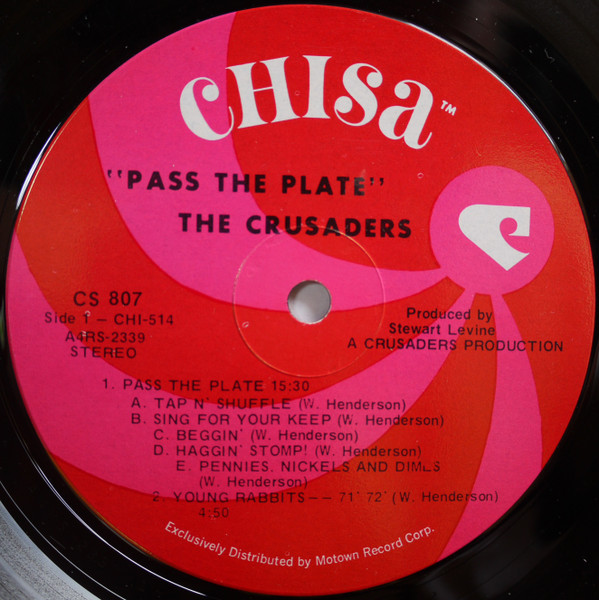 The Crusaders - Pass The Plate (LP, Album, Ind) - 画像 (2)