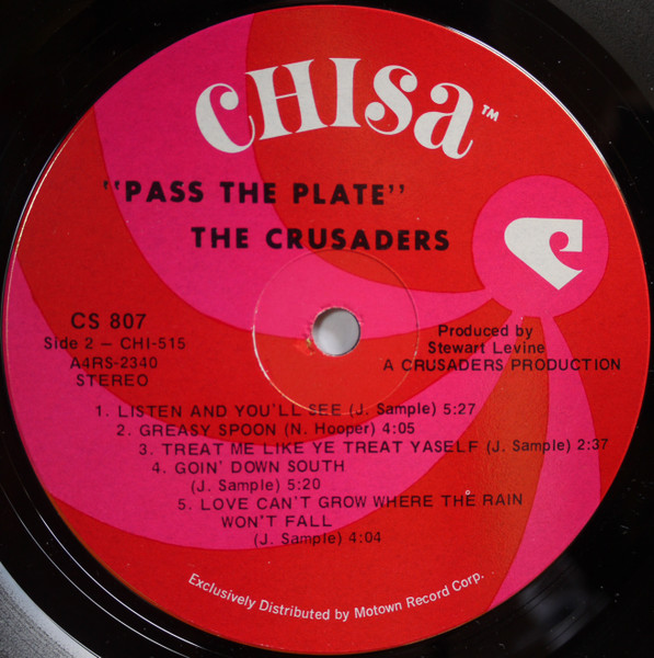 The Crusaders - Pass The Plate (LP, Album, Ind) - 画像 (3)