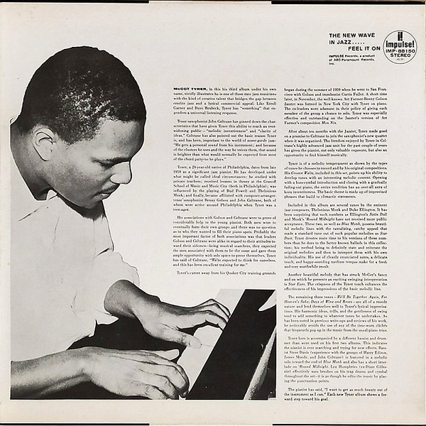 McCoy Tyner - Nights Of Ballads & Blues (LP, Album, RE, Gat) - 画像 (3)