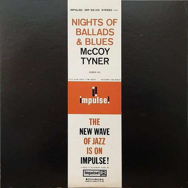 McCoy Tyner - Nights Of Ballads & Blues (LP, Album, RE, Gat) - 画像 (4)