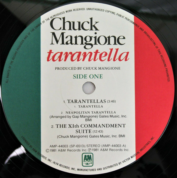 Chuck Mangione - Tarantella (2xLP, Album) - 画像 (2)