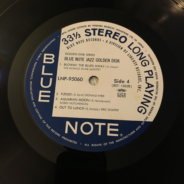 Various - Blue Note Jazz Golden Disk (2xLP, Comp, Gat) - 画像 (5)