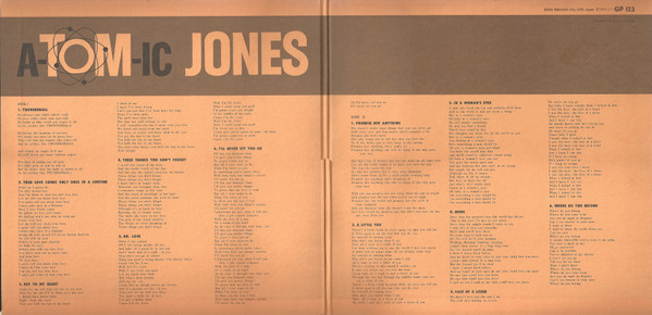 Tom Jones - A-Tom-ic Jones (LP, Album, Gat) - 画像 (5)