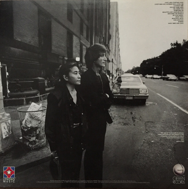 John Lennon & Yoko Ono - Double Fantasy (LP, Album, 1st) - 画像 (3)