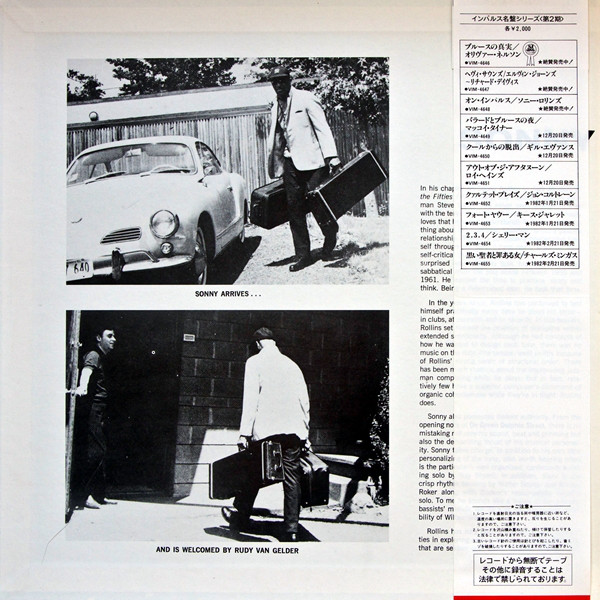Sonny Rollins - On Impulse! (LP, Album, RE) - 画像 (3)