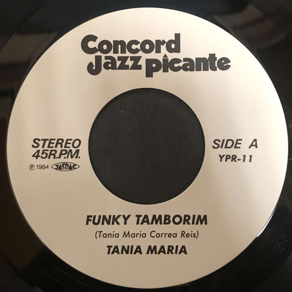 タニア・マリア - Funky Tamborim / The Rainbow Of Your Love (7", Single, Promo) - 画像 (2)