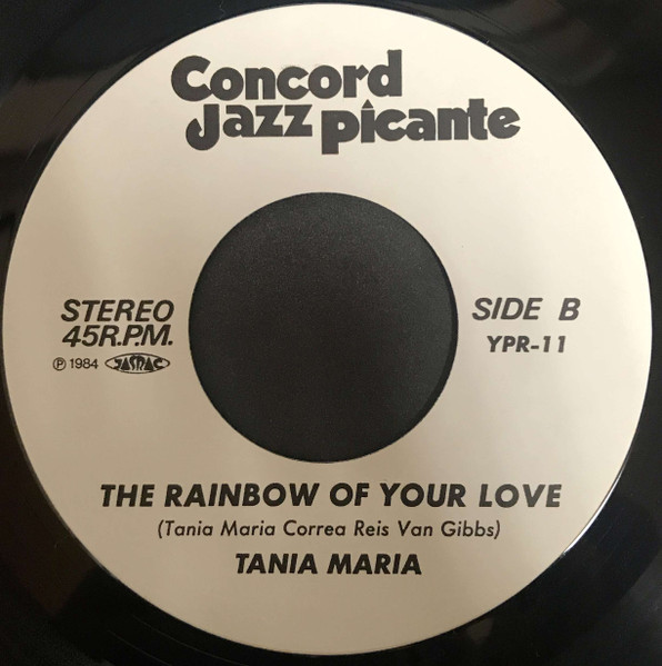 タニア・マリア - Funky Tamborim / The Rainbow Of Your Love (7", Single, Promo) - 画像 (3)