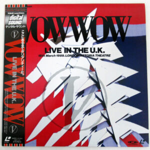 Vow Wow - Live In The UK (Laserdisc, 12", S/Sided, Comp, NTSC)