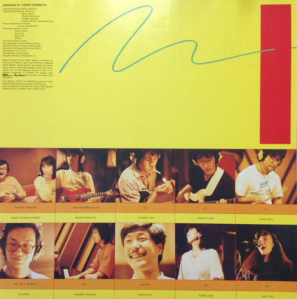 角松敏生 = Toshiki Kadomatsu - On The City Shore (LP, Album) - 画像 (5)