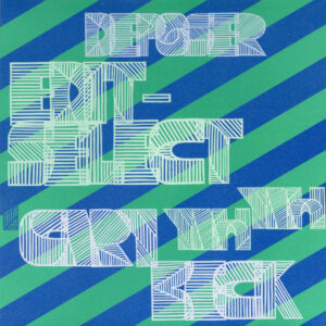 Edit-Select* & Gary Beck - Deposer / Yah Yah (12")