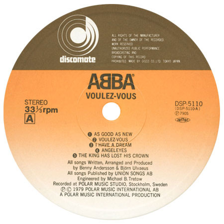 ABBA = アバ* - Voulez-Vous = ヴーレ・ヴー (LP, Album) - 画像 (3)