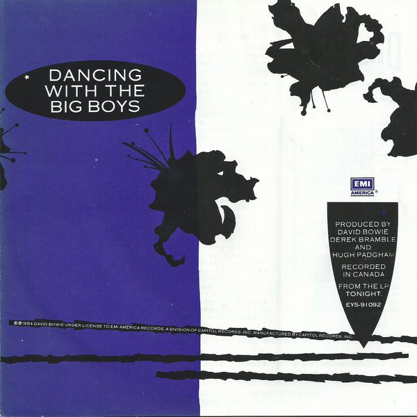 David Bowie = デビッド・ボウイ - Blue Jean = ブルー・ジーン (7", Single) - 画像 (2)