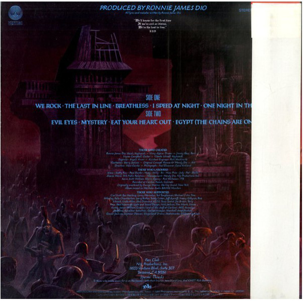 Dio - The Last In Line (LP, Album) - 画像 (2)