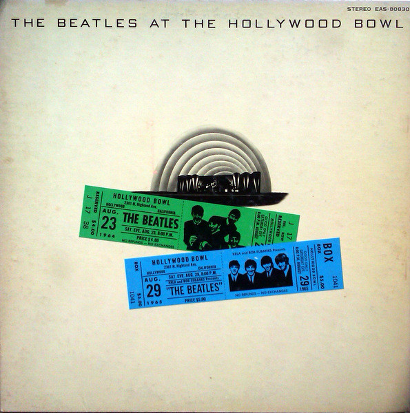 The Beatles = ザ・ビートルズ* - The Beatles At The Hollywood Bowl = ザ・ビートルズ・スーパー・ライヴ!(アット・ハリウッド・ボウル) (LP, Album, Gat) - 画像 (2)