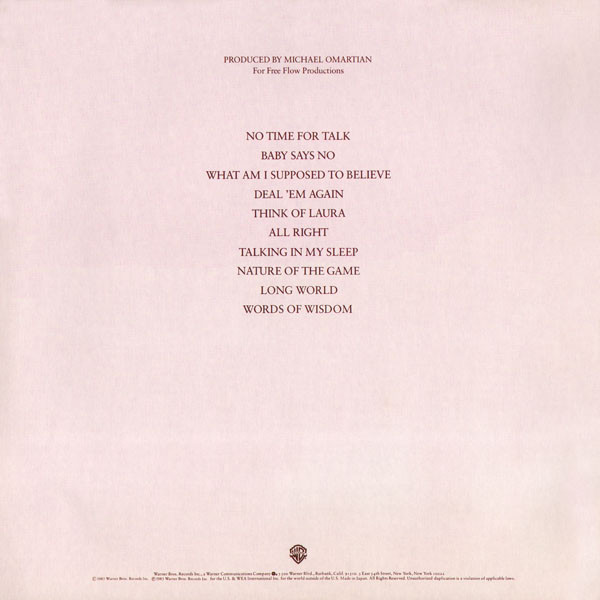 Christopher Cross - Another Page (LP, Album) - 画像 (3)