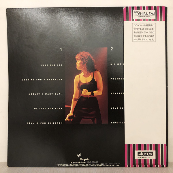 Pat Benatar - Live From Earth (LP, Album) - 画像 (2)