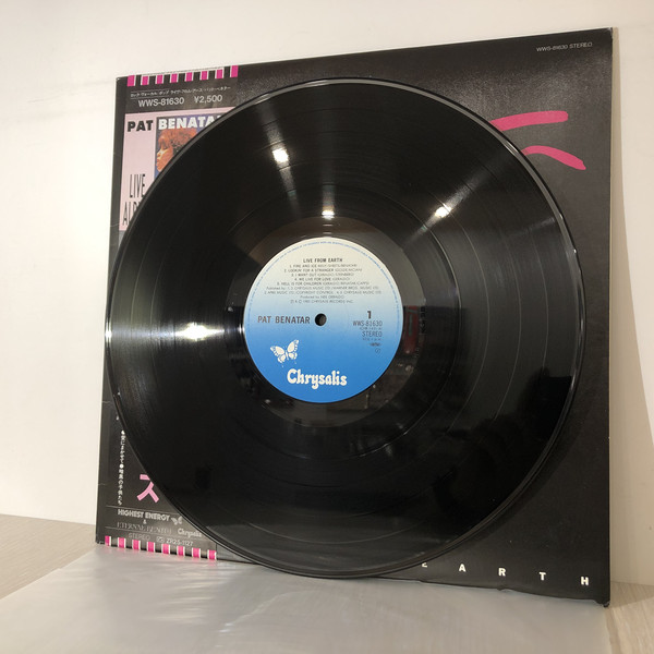 Pat Benatar - Live From Earth (LP, Album) - 画像 (5)