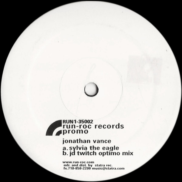 Jonathan Vance - Sylvia The Eagle (12", Promo)