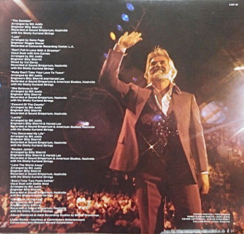 Kenny Rogers - Greatest Hits (LP, Comp) - 画像 (3)