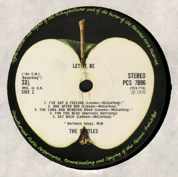 The Beatles - Let It Be (LP, Album, RP) - 画像 (4)