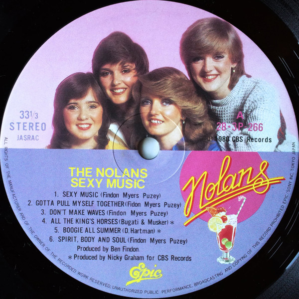 The Nolans - Sexy Music (LP, Comp) - 画像 (4)