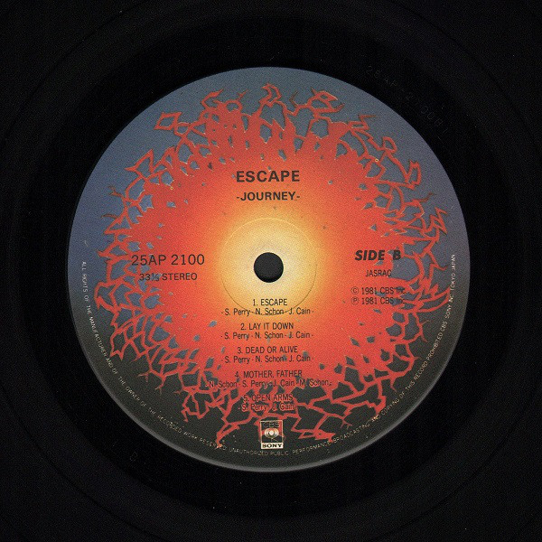 Journey - Escape (LP, Album, Emb) - 画像 (5)