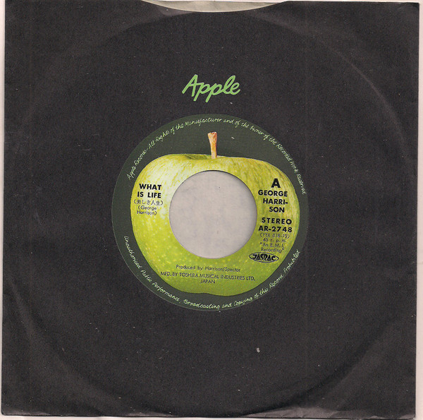 George Harrison - What Is Life (7", Single,) - 画像 (5)