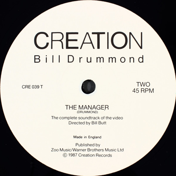 Bill Drummond - The King Of Joy (12", Single) - 画像 (5)